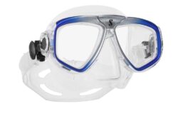 Zoom - Clear Silicone/ Blue Silver