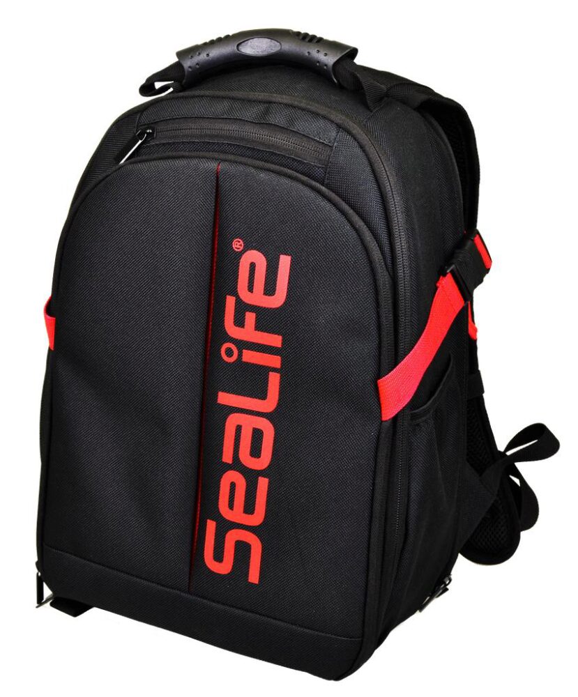 Photo Pro Backpack (Black/Red, 8 Liter Cubic Volume, 15 x 10 x 6.5) Photo Pro Backpack (Black/Red, 8 Liter Cubic Volume, 15 x 10 x 6.5)