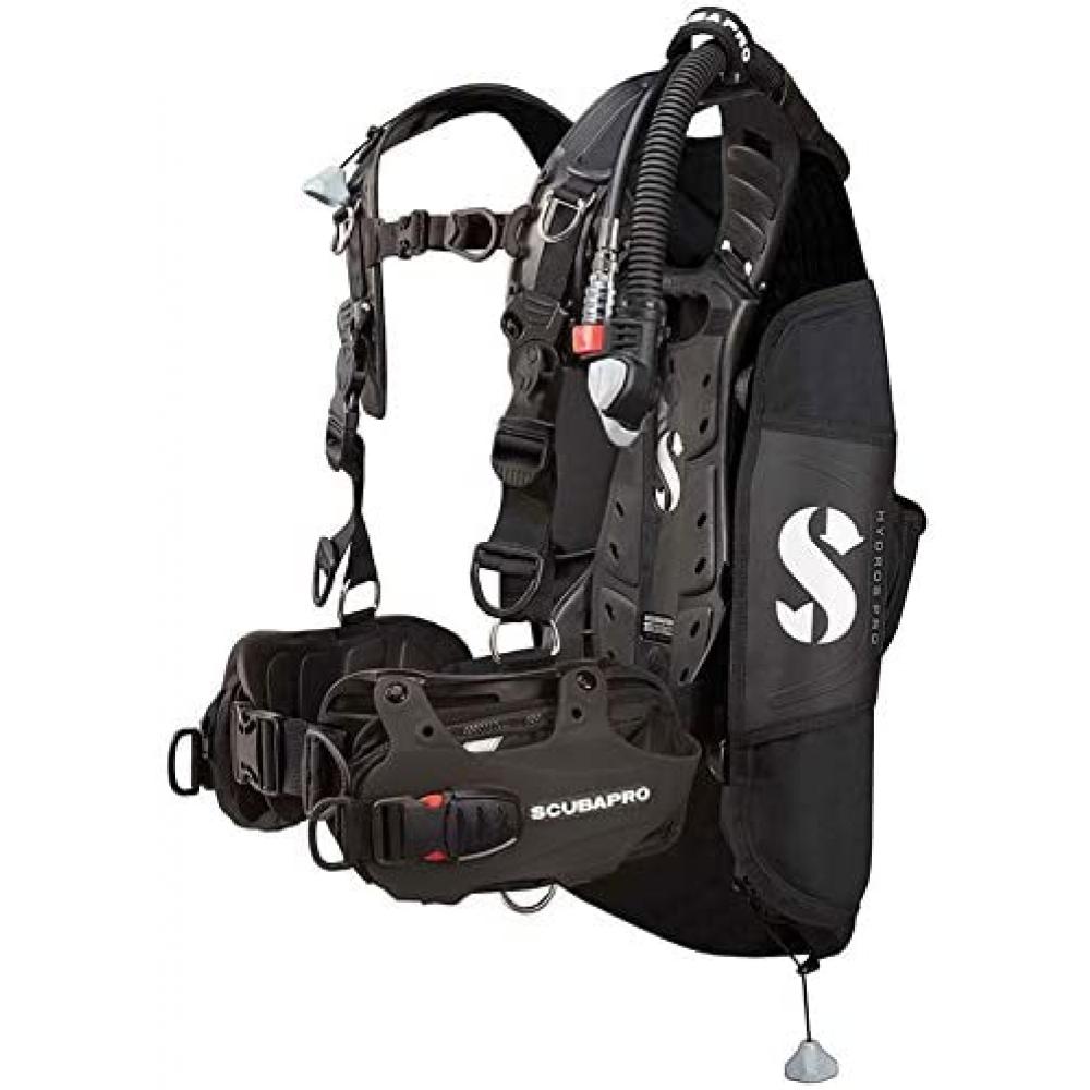 SCUBAPRO Hydros Pro w/Balanced Inflator Mens - Black SCUBAPRO Hydros Pro w/Balanced Inflator Mens - Black