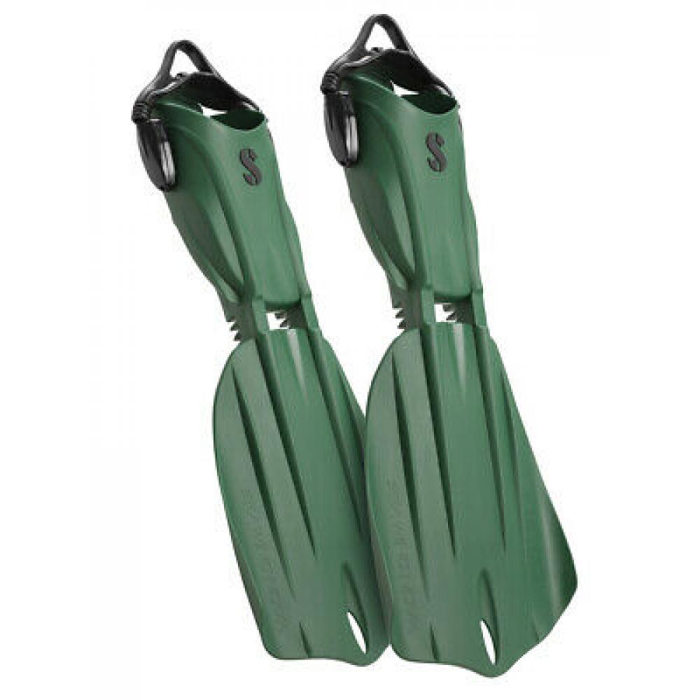 Palmes De Plongée Scubapro Seawing Nova Gorilla - Taille S à XL - Vert Armée
