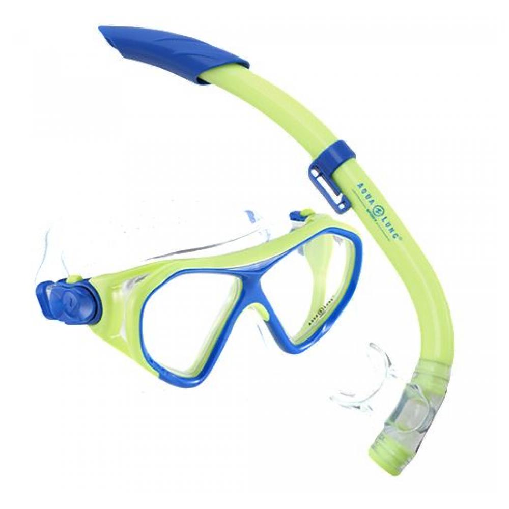 MASK URCHIN JR BRIGHT GREEN / LIGHT BLUE MASK URCHIN JR BRIGHT GREEN / LIGHT BLUE