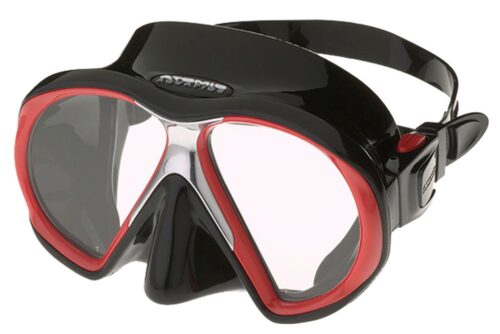 SubFrame Mask, Medium Fit, Black/Red