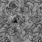 Spacefish Army Dive Socks