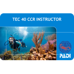 PADI Tec 40 CCR Instructor Course