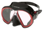 SubFrame Mask, Medium Fit, Black/Red