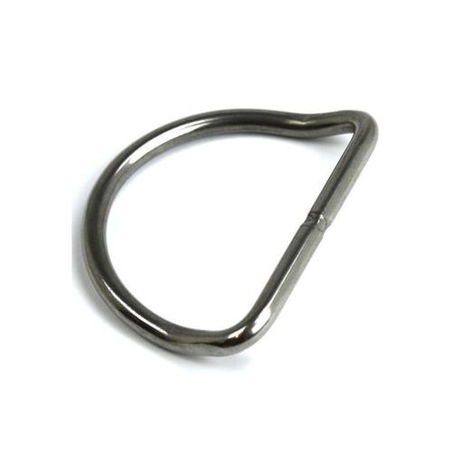 Bent D-Ring 2" Stainless Steel