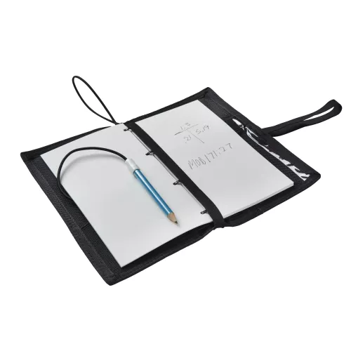OMS Diver's Notebook including Underwater Paper, with Table Windows, Pockets, Pencil Holders &Pencil
