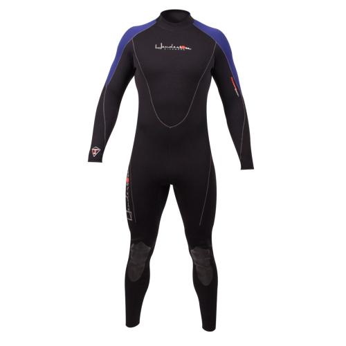 Thermoprene Men's 5mm Wetsuit - Black / Blue