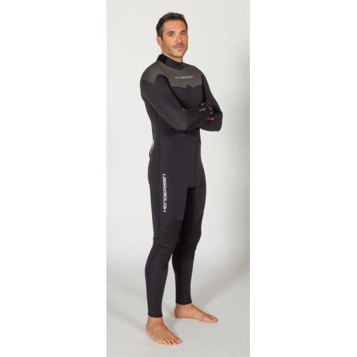 TherMaxx Men’s 3mm Wetsuit - Black / Heather Gray