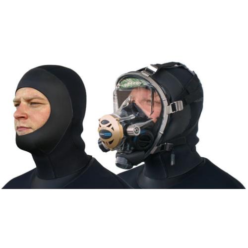 SEASOFT PRO / M6™ 6 mm Drysuit Hood for a full face mask
