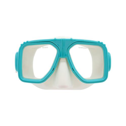 Akona Adult Mask & Snorkel Set - Tiffany / White