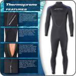 Mens Henderson 3 MM Thermoprene Wetsuits 