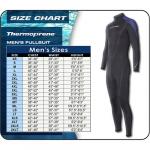 Men's Thermoprene Back Zip Jumpsuit 3mm 2XL