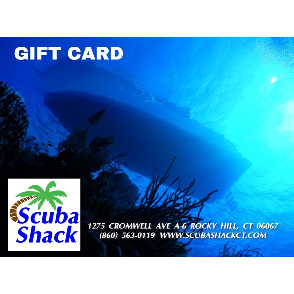 Scuba Shack Gift Card Scuba Shack Gift Card