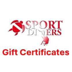Gift certificates can be used for class, gear, trips, and service