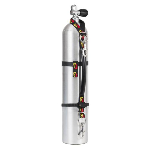 Stage Bottle Rigging Kit 4.4" – Secure, Streamlined Setup for Stage and Deco Cylinders