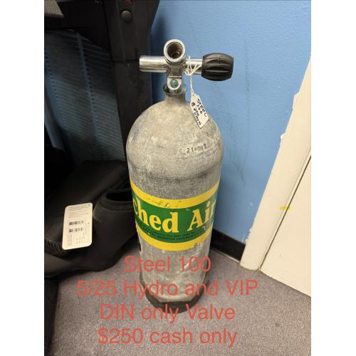 Steel 100 Tank - USED