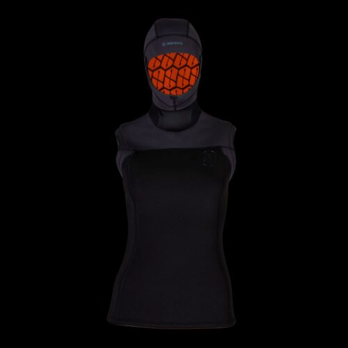 THERMIQ HOODED VEST WOMEN S