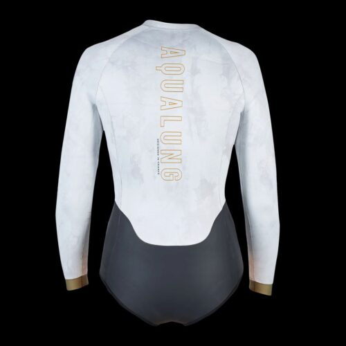 FREEFLEX SWIMSUIT 2MM WMN BLK/WHT,MD