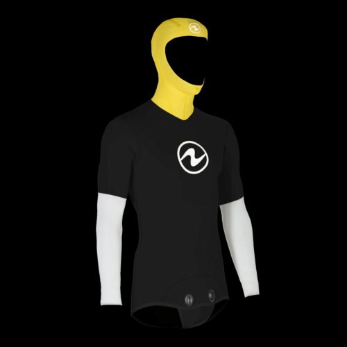 FREEFLEX PRO JACKET, 7MM MN BLK/YLW,SM