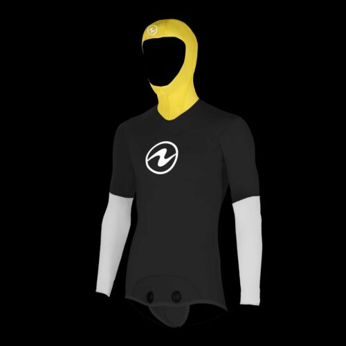 FREEFLEX PRO JACKET, 7MM MN BLK/YLW,SM