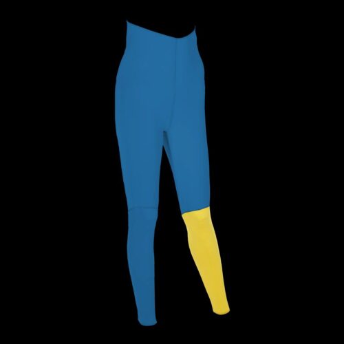 FREEFLEX PRO PANT, 5MM WMN D-BLU/YLW, L