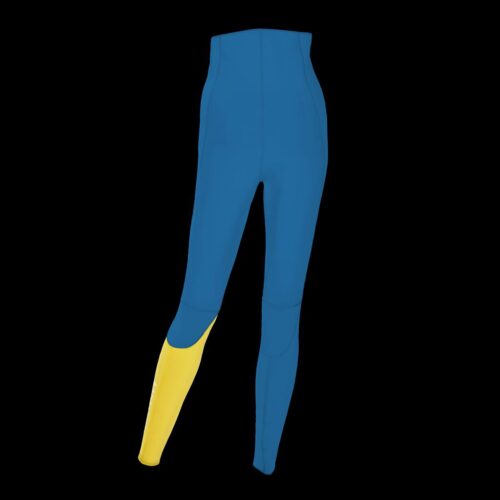 FREEFLEX PRO PANT, 5MM WMN D-BLU/YLW, L