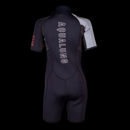 DYNAFLEX JACKET 5.5MM WMN, BLK/GRY, M