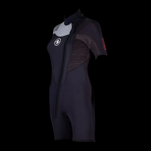 DYNAFLEX JACKET 5.5MM WMN, BLK/GRY, L