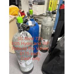 Steel 72 Tank - USED