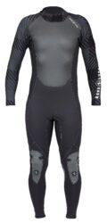 HYDROFLEX 3MM SUIT BLK/GRY PLAID XS