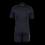 WAVE 4MM REV-SHRTY,MN,BLK/GRN 2XS