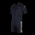 WAVE 4MM REV-SHRTY,MN,BLK/GRN XS