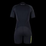 WAVE 4MM REV-SHRTY,WMS,BLK/GRN XS