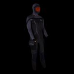 THERMIQ ADV. JUMPSUIT 8/7MM MEN BLACK GREY LT