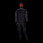 THERMIQ ADV. JUMPSUIT 8/7MM WOMEN BLACK GREY ML