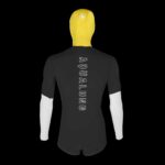 FREEFLEX PRO JACKET, 7MM MN BLK/YLW,SM