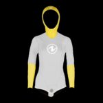 FREEFLEX PRO JACKET, 5MM WMN GRY/YLW, SM