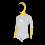 FREEFLEX PRO JACKET, 5MM WMN GRY/YLW, SM