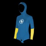 FREEFLEX PRO JACKET, 5MM WMN, D-BLU/YLW, LG