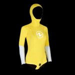 FREEFLEX PRO JACKET, 3MM WMN, YLW/GRY, LG