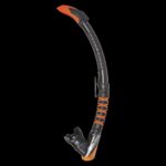 ZEPHYR FLEX SNORKEL BLK/ORG