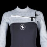 XSCAPE YULEX CZ, WMN 4/3MM, BLK/WHT, LG