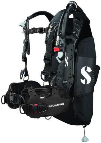 Scubapro Hydros Pro XL/XXL Mens Travel BCD Standard Power Inflator