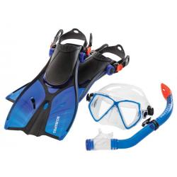 Scubapro Mini Vu Snorkeling Combo in Blue Scubapro Mini Vu Snorkeling Combo in Blue