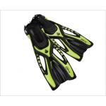 Caicos Full Foot Snorkel and Swim Fin-Small/Med - Yellow Caicos Full Foot Snorkel and Swim Fin-Small/Med - Yellow