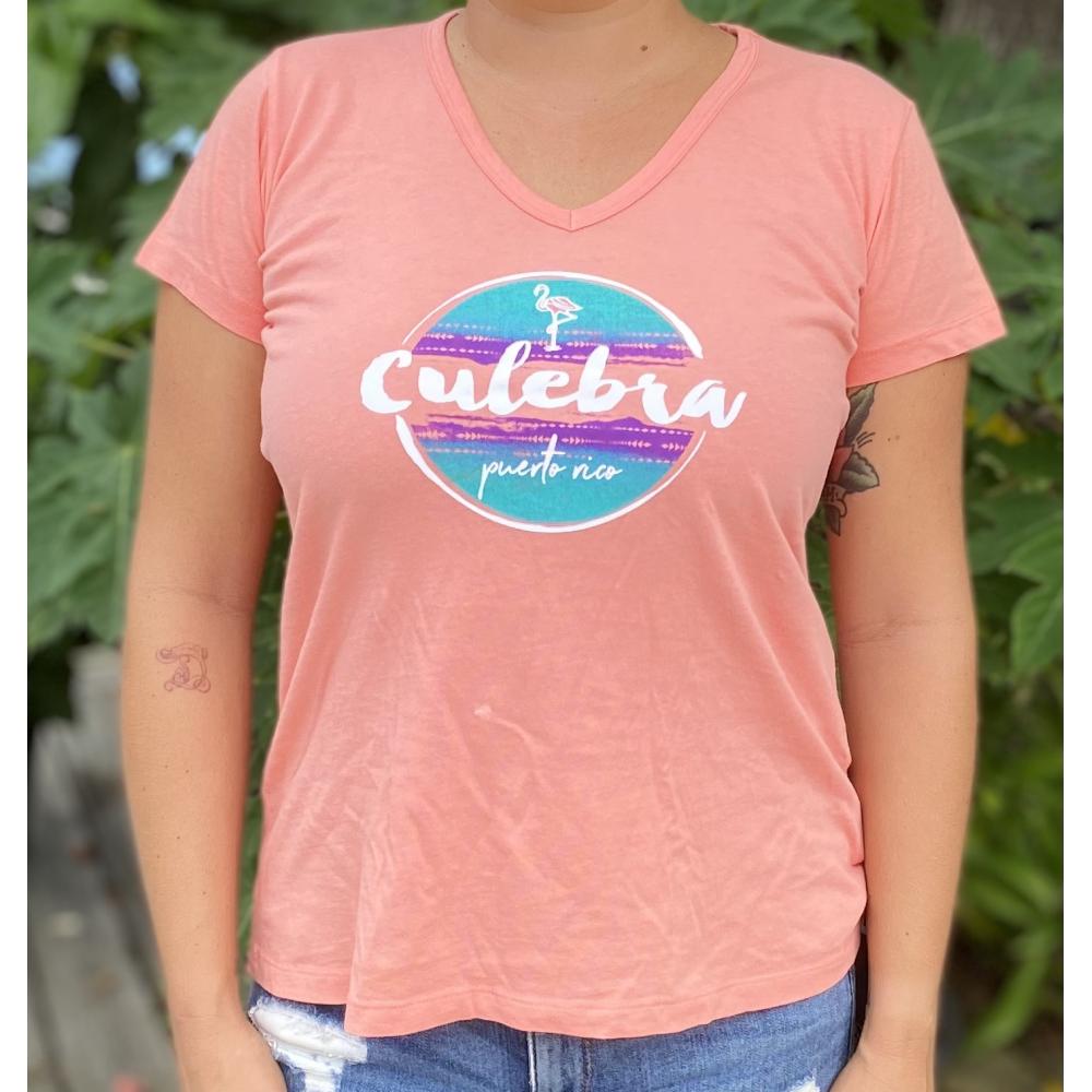 Women's Tribal Waters V-Neck T-Shirt Women's Tribal Waters V-Neck T-Shirt