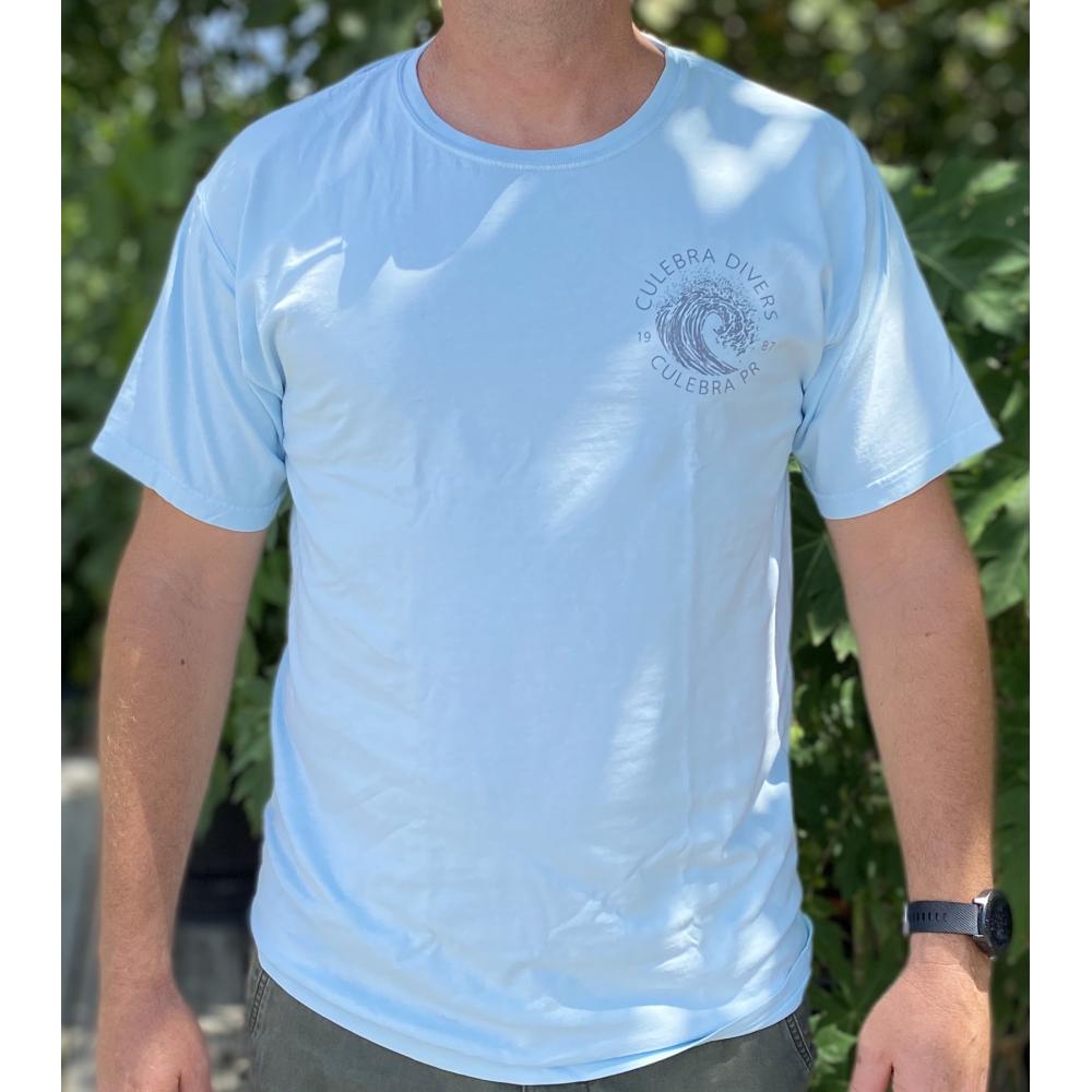 Men's Curly Wave T-shirt Men's Curly Wave T-shirt