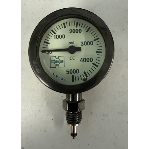 Highland 2" PVD Brass & Glass SPG – Scuba Submersible Pressure Gauge