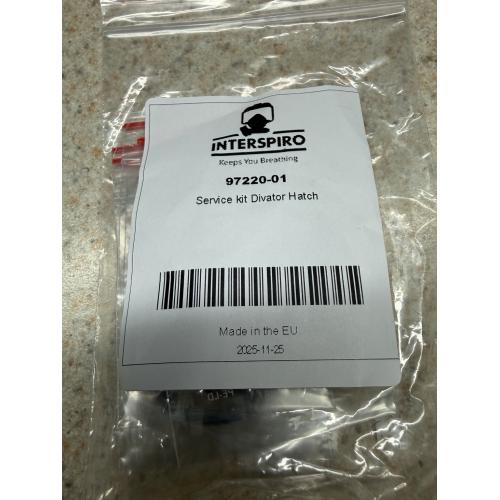 Interspiro Divator Hatch Service Kit – Genuine OEM Replacement Kit